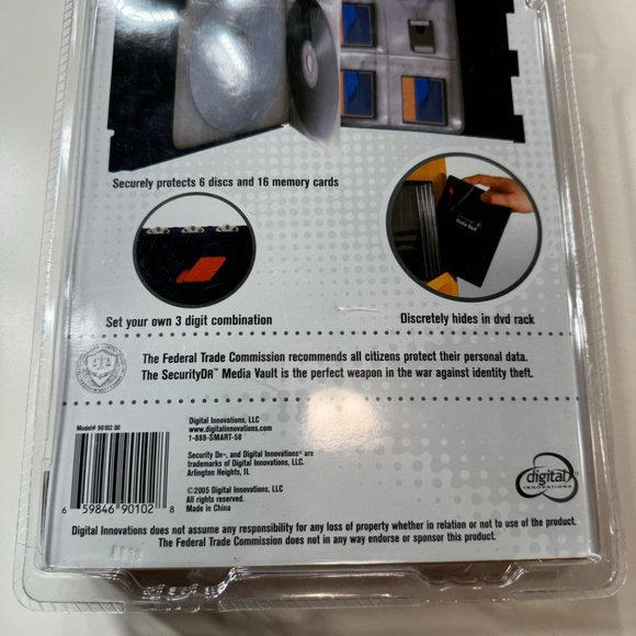 Security Dr Media Vault Locking Case for Digital Media - New - Picture 6 of 10